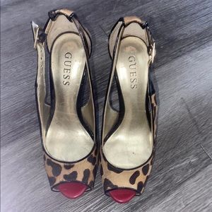 Guess Leopard Heels